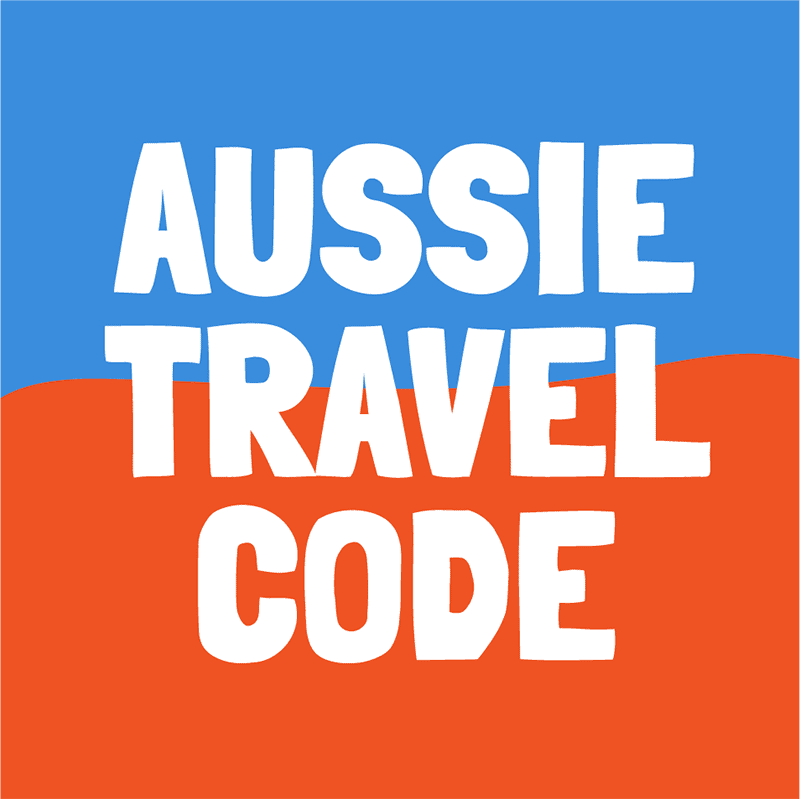 Aussie Travel Code Logo Colour Square